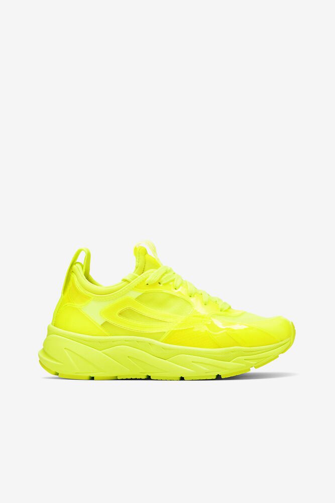 Fila Trainers Womens Yellow Amore Tl - Ireland 17864-HTOP